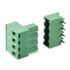 4 Pin Combicon Connector Male and Female Set Close 5.08mm